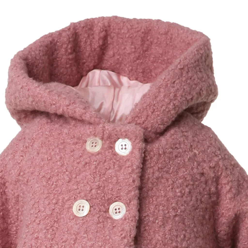 La Stupenderia Faux-Shearling Double-Breasted Jacket