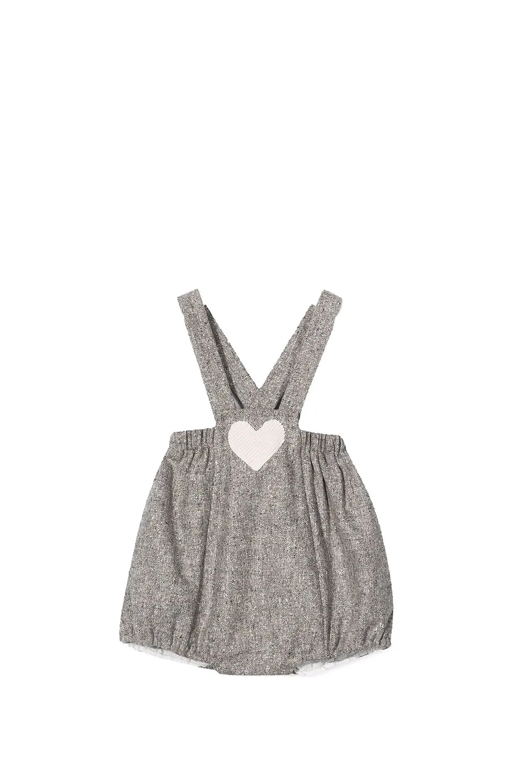 Heart Patch Elastic Waist Shorts
