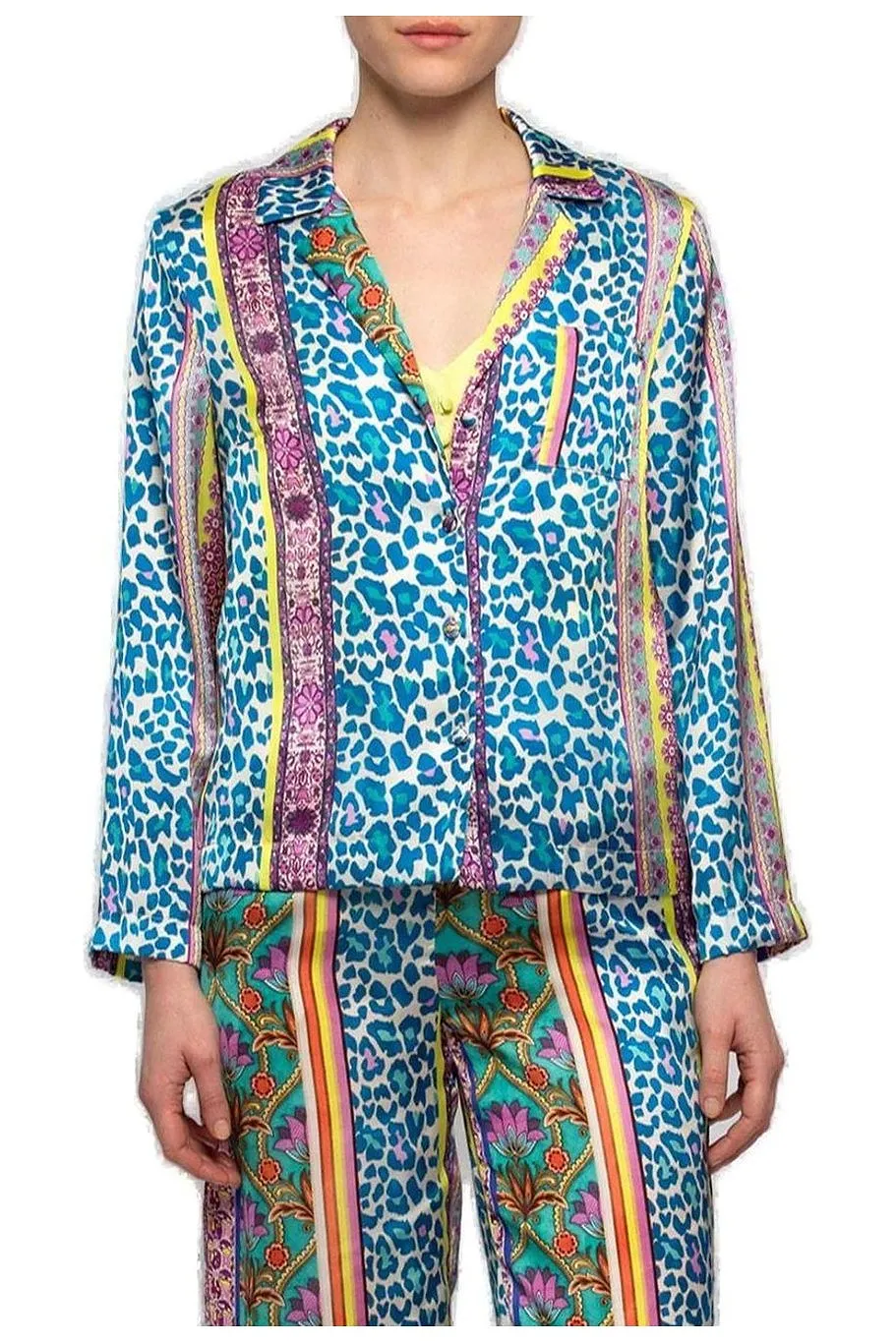 Kocca Emlyth Leopard Printed Shirt