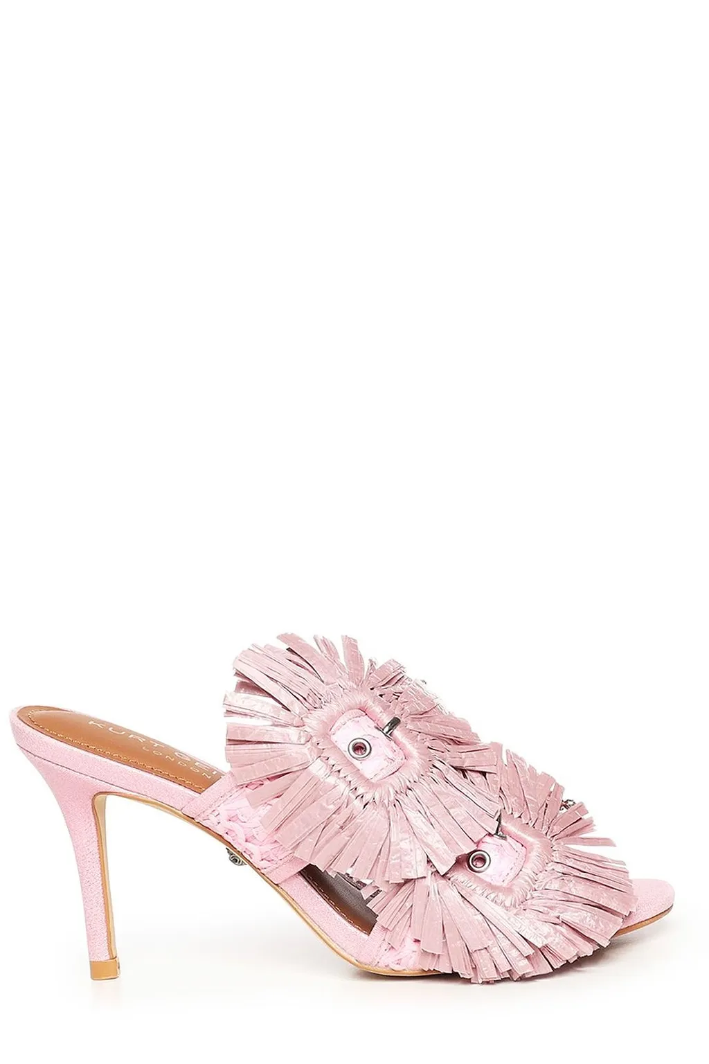 Kurt Geiger Embellished Fringed Heeled Sandals