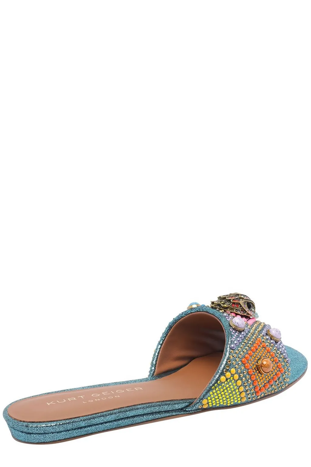 Kurt Geiger London Kensington Jewel Flat Sandals
