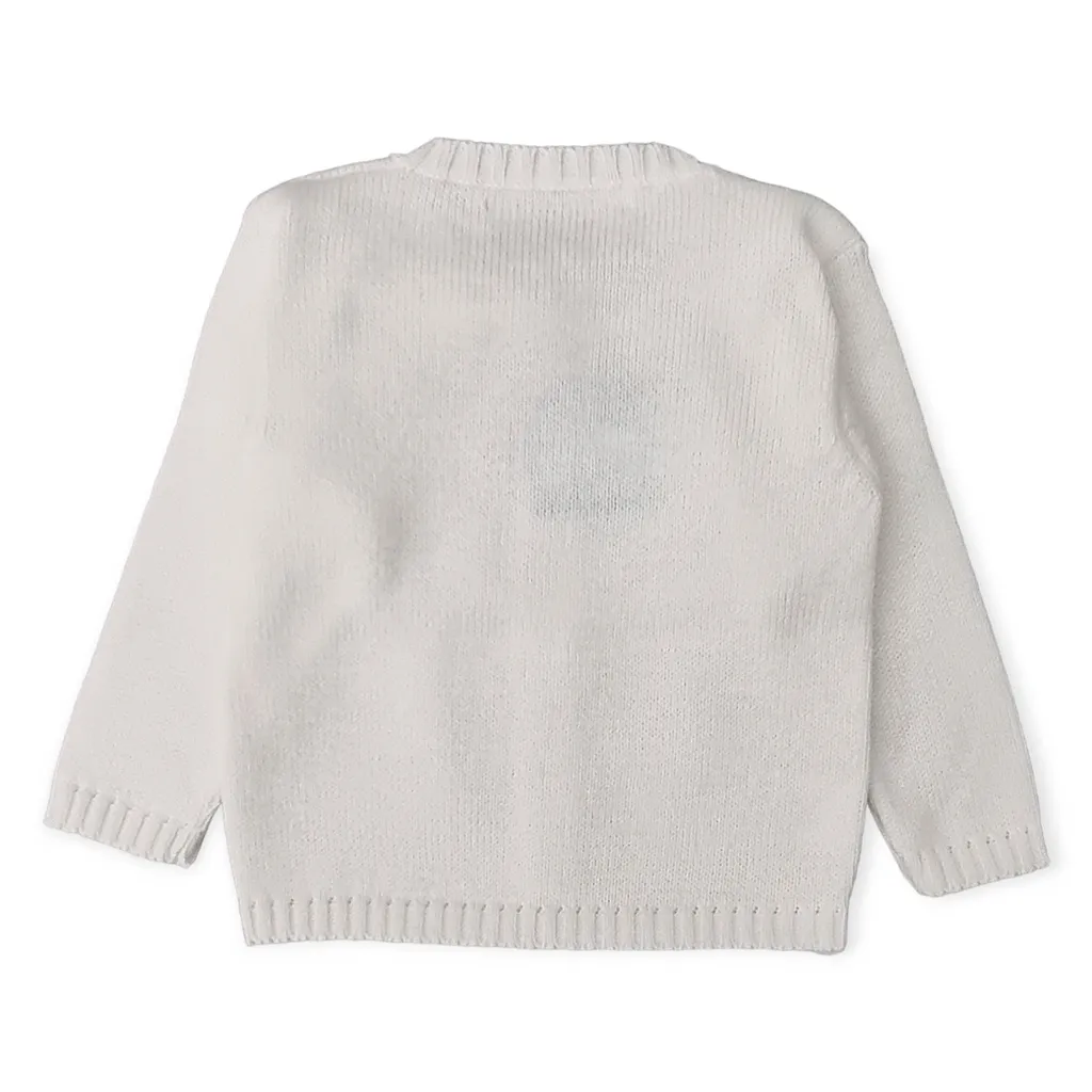 La Stupenderia Long-Sleeved Buttoned Knitted Cardigan