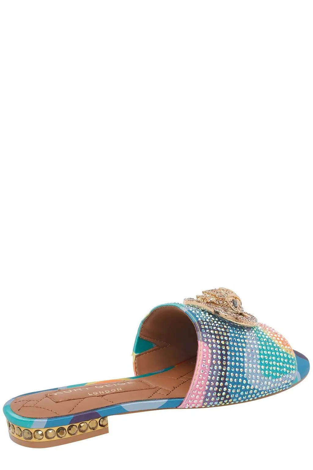 Kurt Geiger London Chelsea Embellished Flat Sandals
