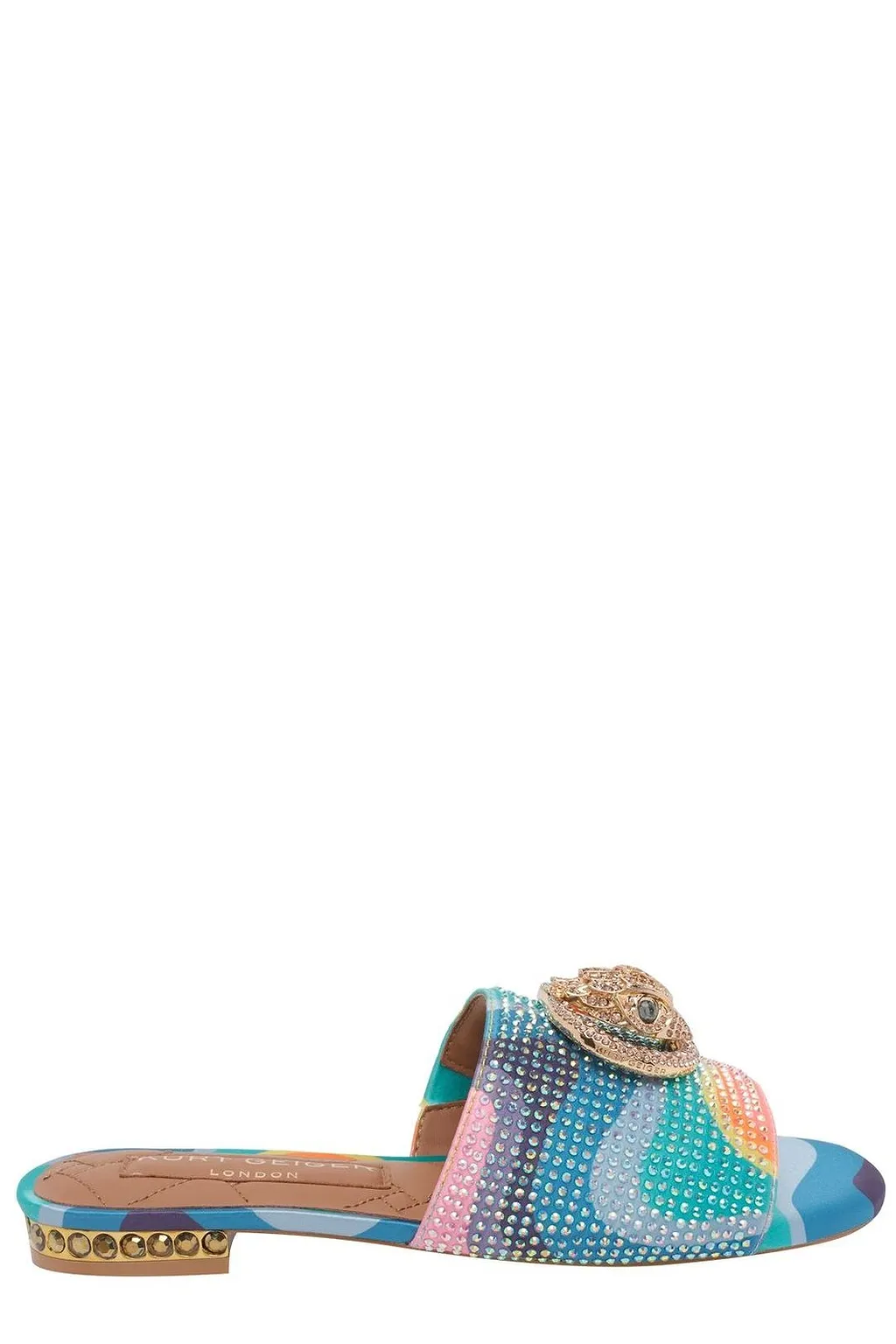Kurt Geiger London Chelsea Embellished Flat Sandals
