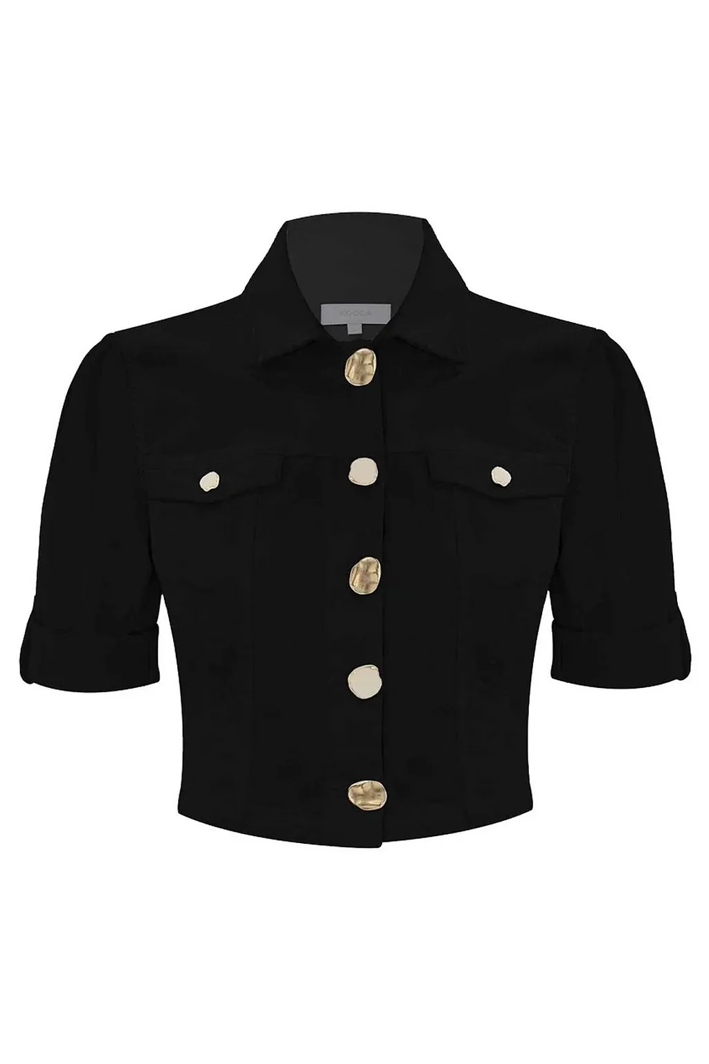 Kocca Short-Sleeved Buttoned Top