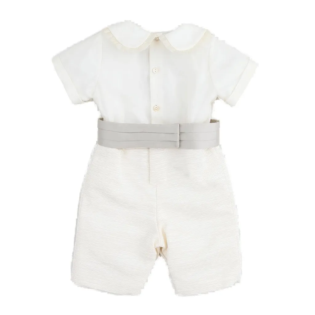 La Stupenderia Peter Pan Collar Romper