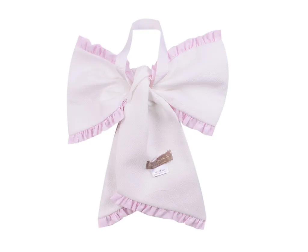 Ruffle Detailed Bib
