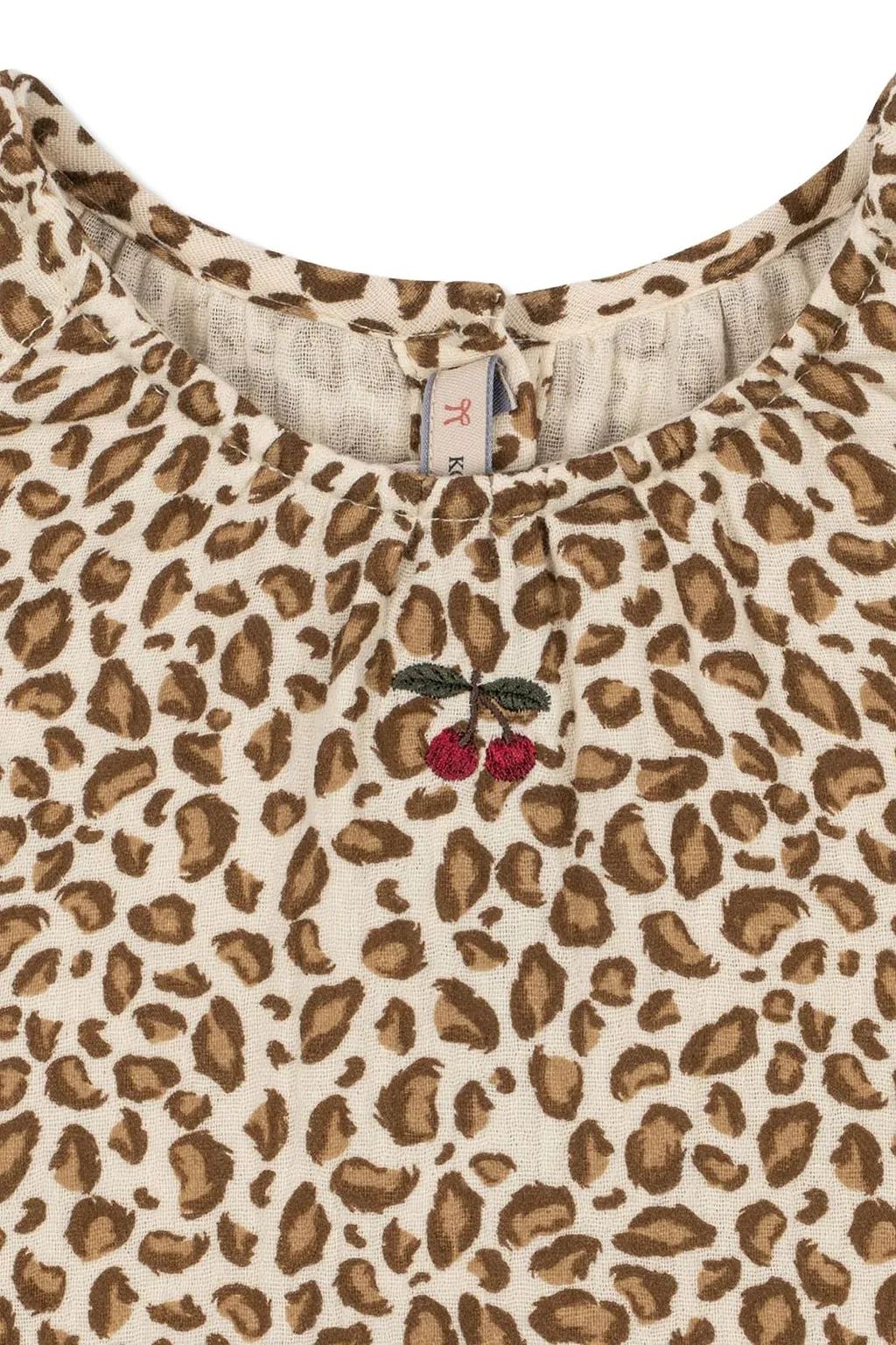 Konges Slojd Animal Print Long-Sleeve Dress
