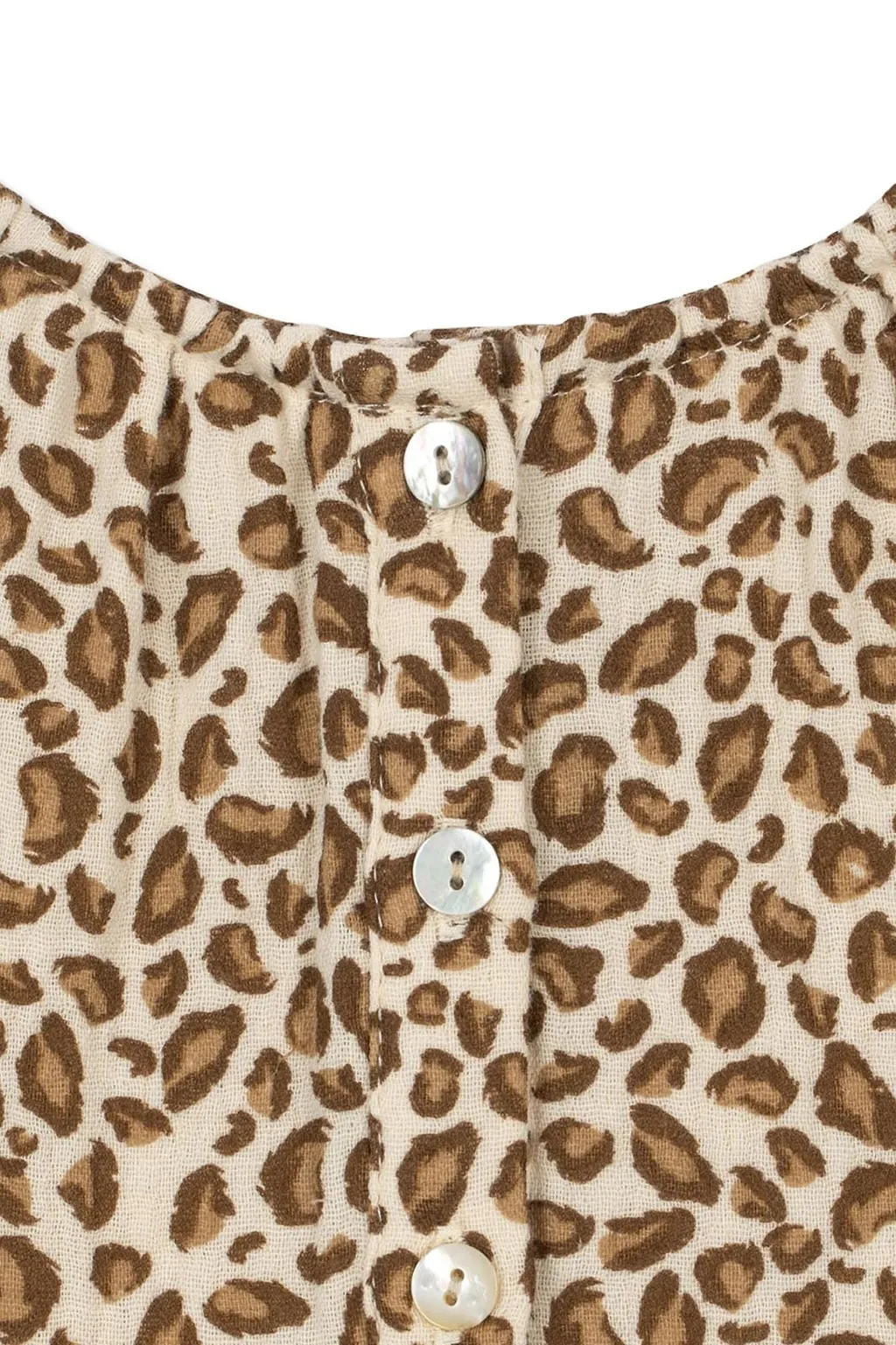 Konges Slojd Animal Print Long-Sleeve Dress