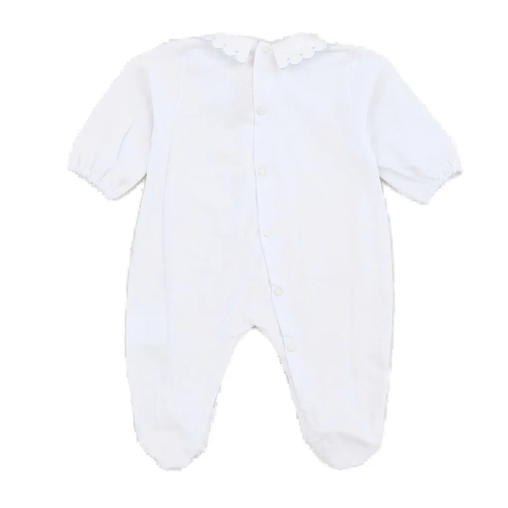 La Stupenderia Scalloped Buttoned Pajamas