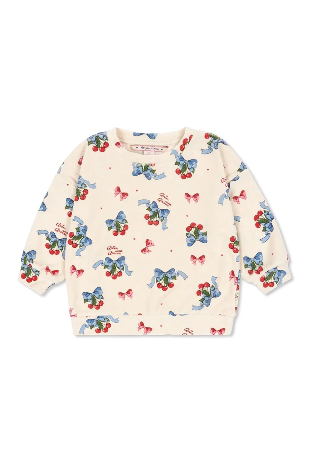 Bow Print Sweater