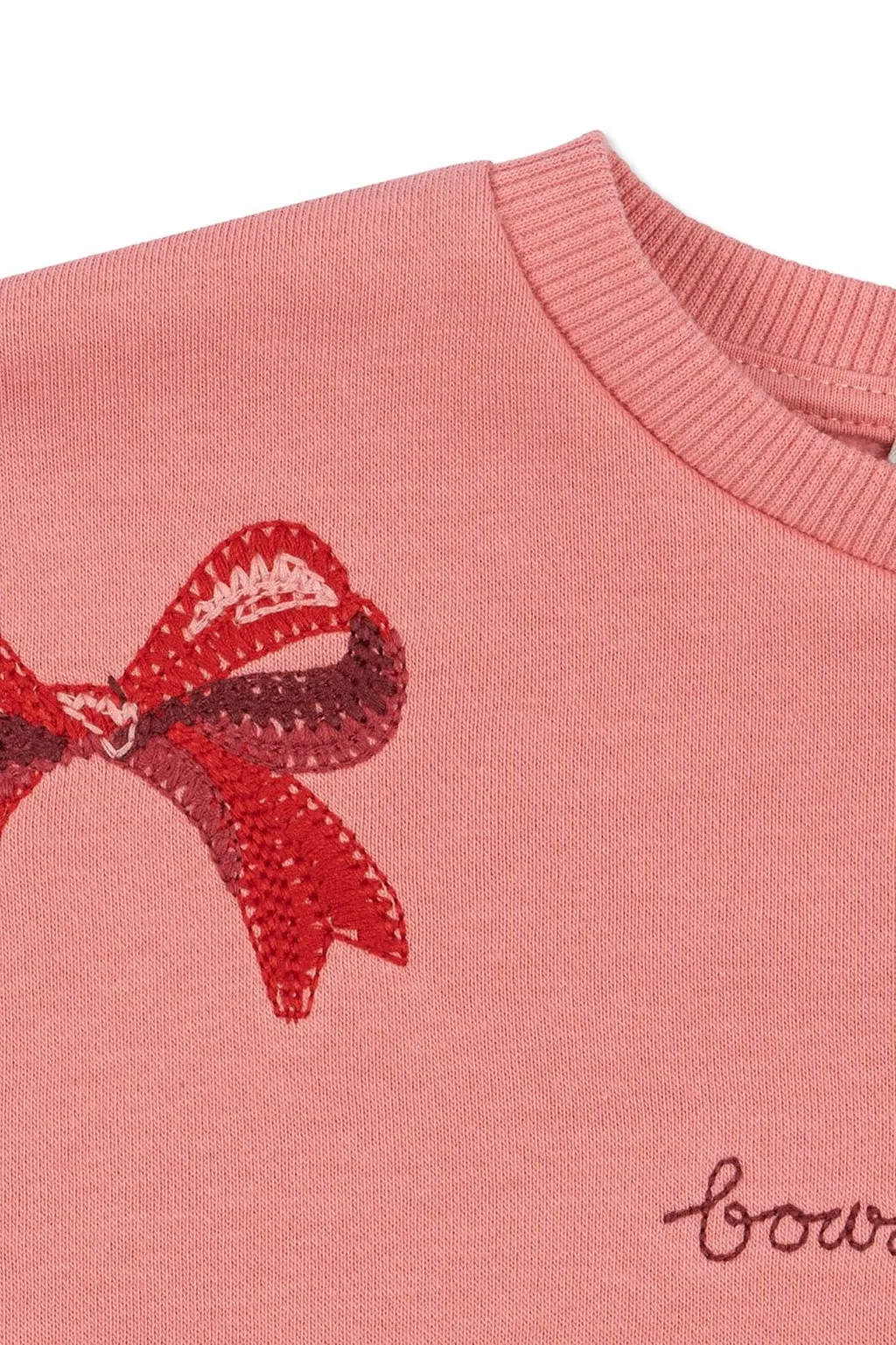 Konges Slojd Bow Embroidered Sweatshirt