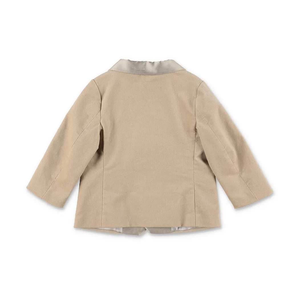 La Stupenderia Single-Breasted Long-Sleeved Jacket