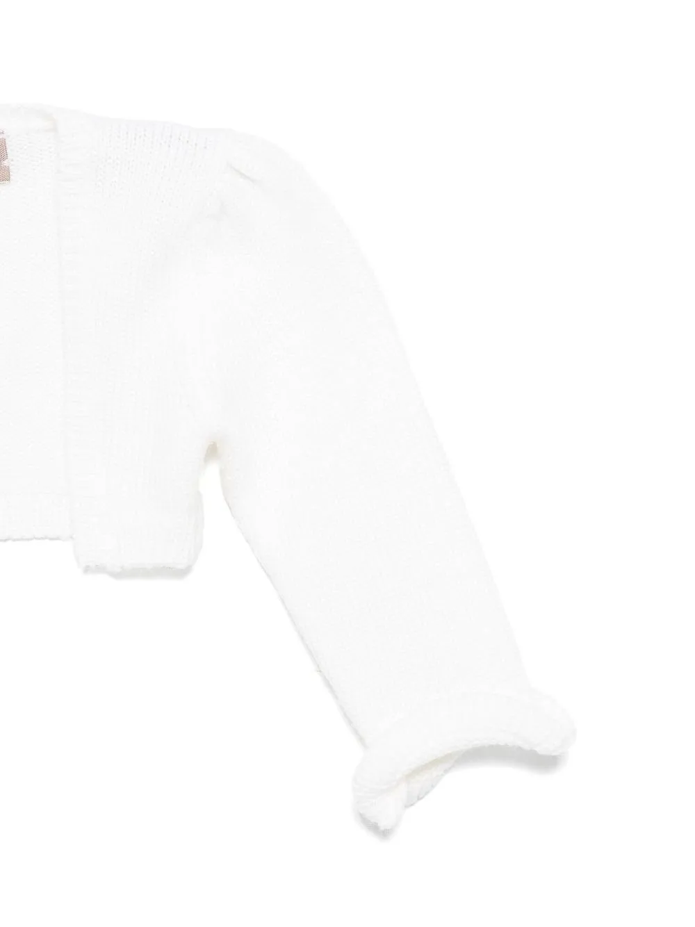 La Stupenderia Straight Hem Cropped Cardigan