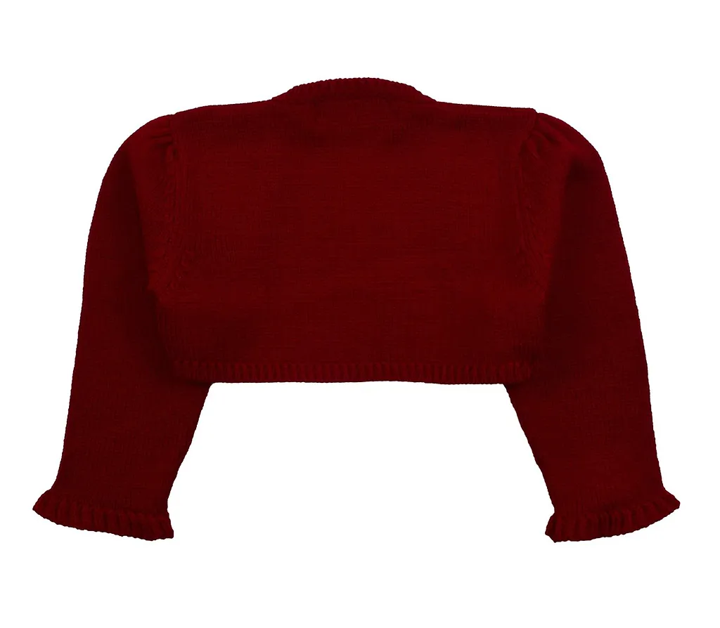La Stupenderia Straight Hem Cropped Cardigan