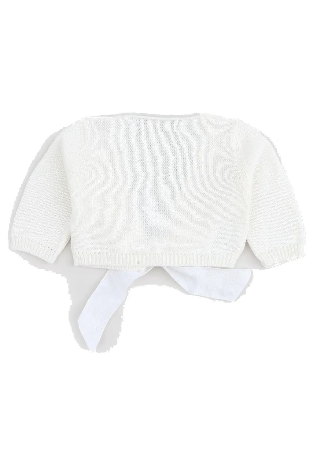 La Stupenderia Tie-Fastening Straight Hem Cardigan