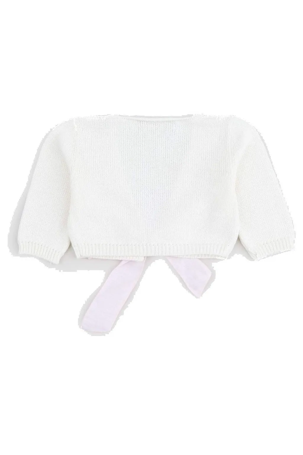La Stupenderia Tie-Fastening Straight Hem Cardigan