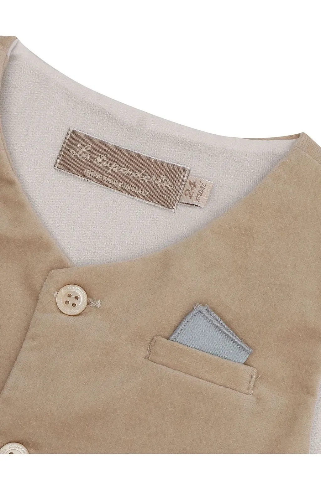 V-Neck Tailored Satin Waistcoat