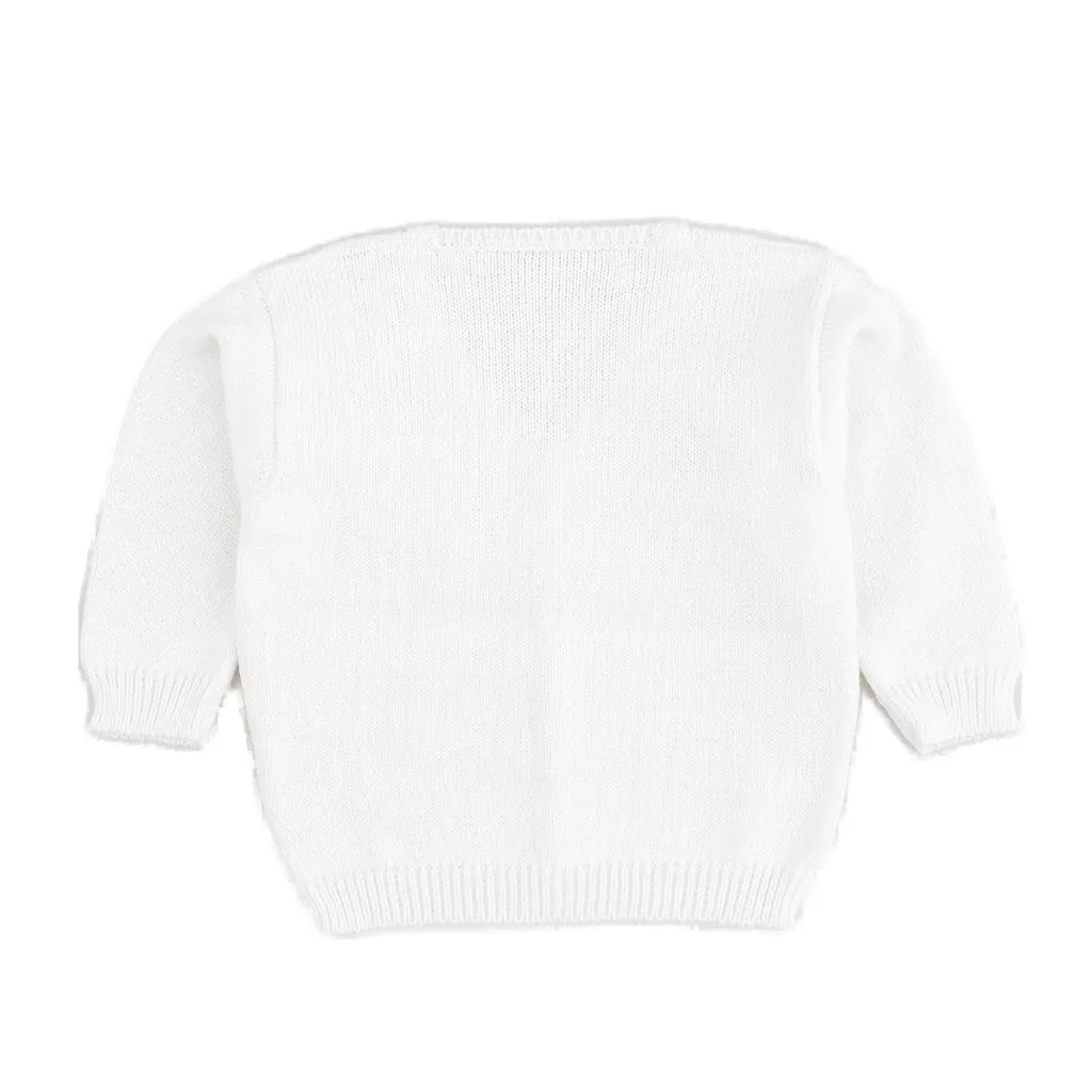 La Stupenderia V-Neck Buttoned Knitted Cardigan