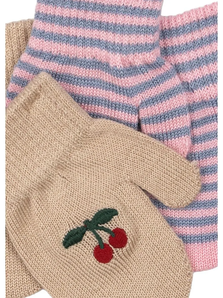 Konges Slojd Cherry Stripe Gloves