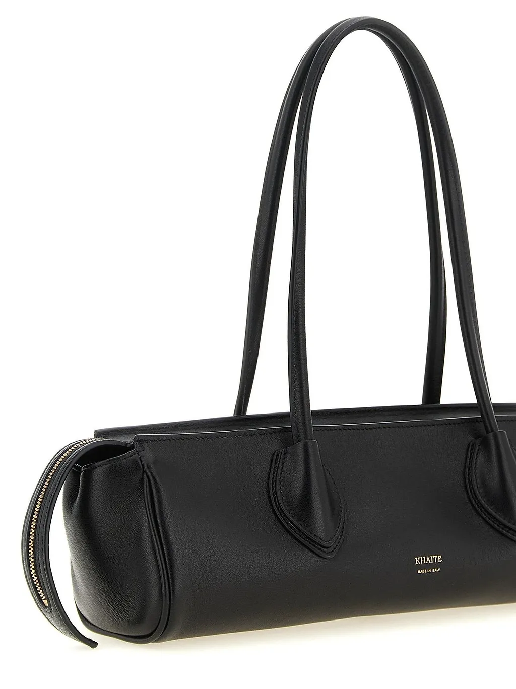 Khaite Logo-Motif Zipped Shoulder Bag