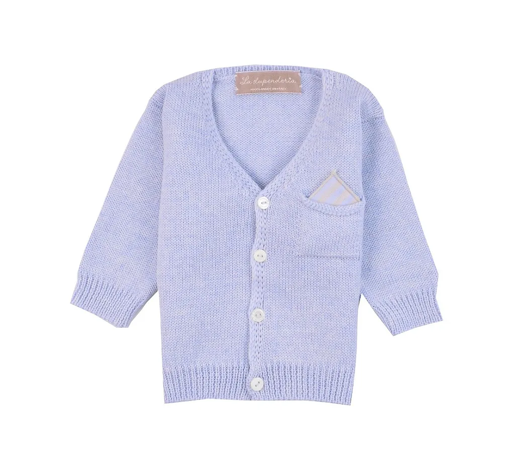 La Stupenderia V-Neck Long-Sleeved Cardigan