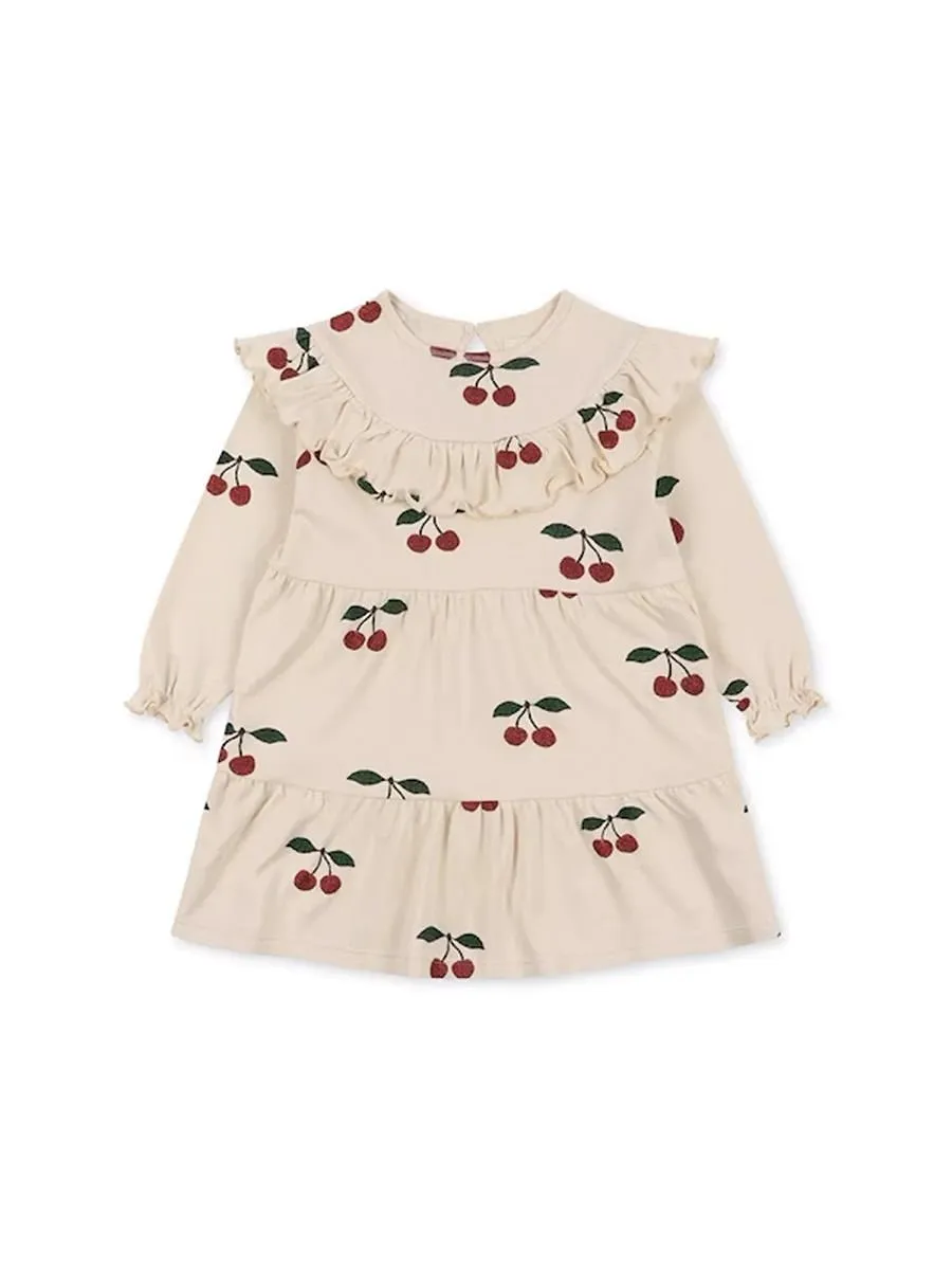 Konges Slojd Cherry Ruffle Dress