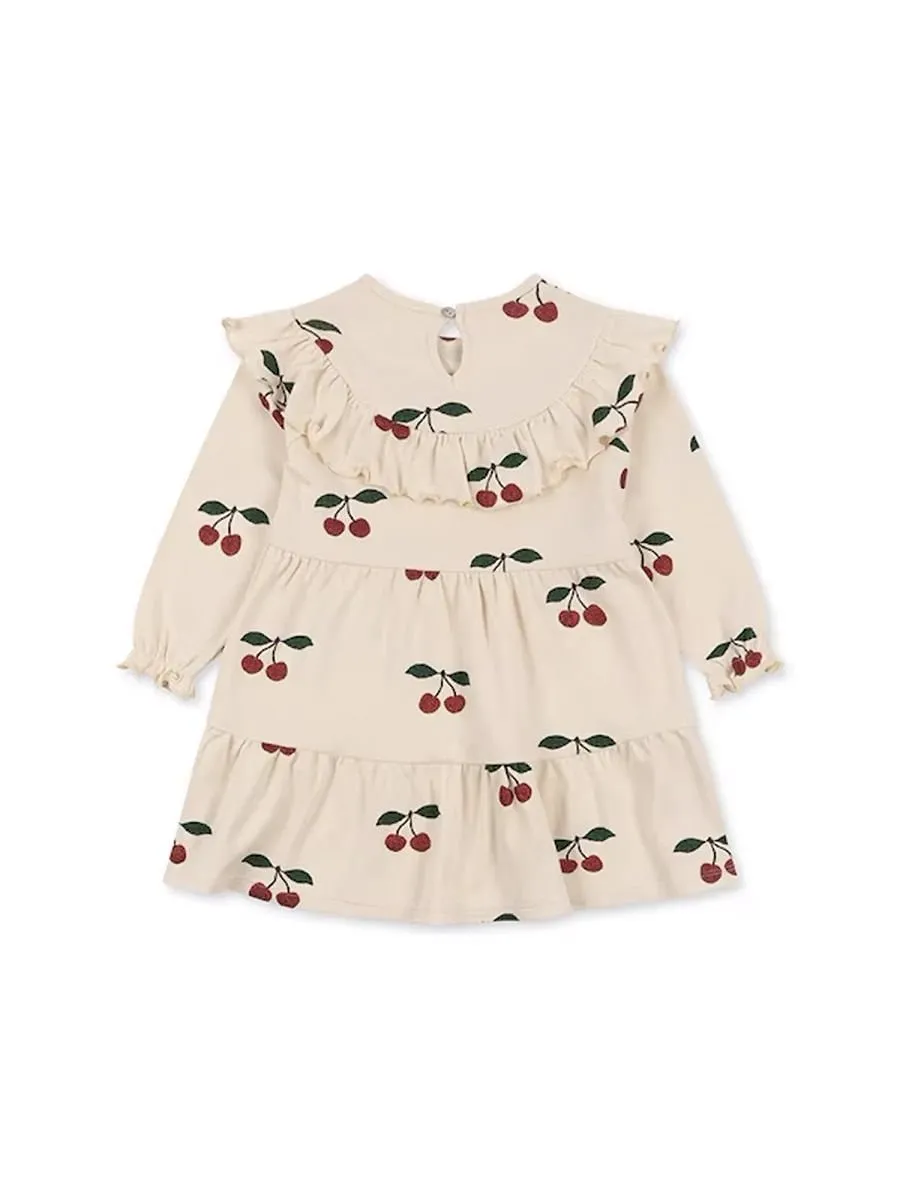 Konges Slojd Cherry Ruffle Dress