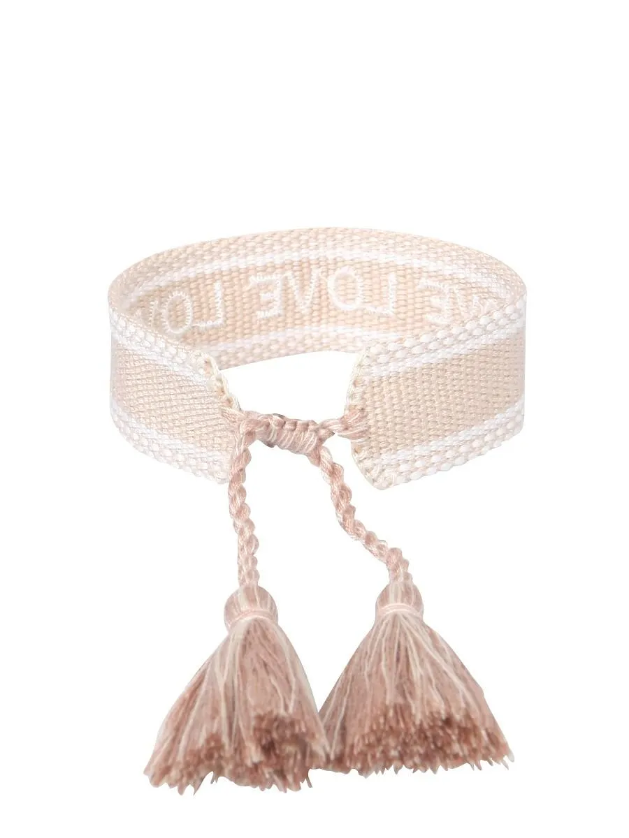Embroidered Braided Bracelet