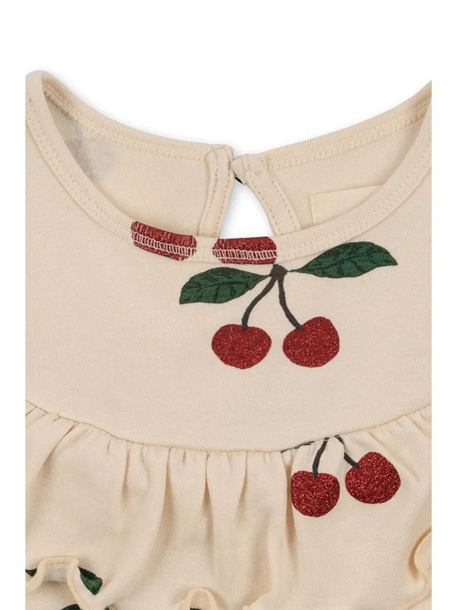 Konges Slojd Cherry Ruffle Dress