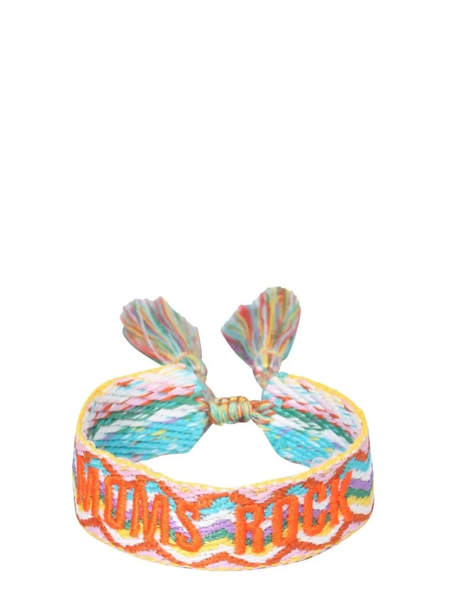 Moms Rock Braided Bracelet