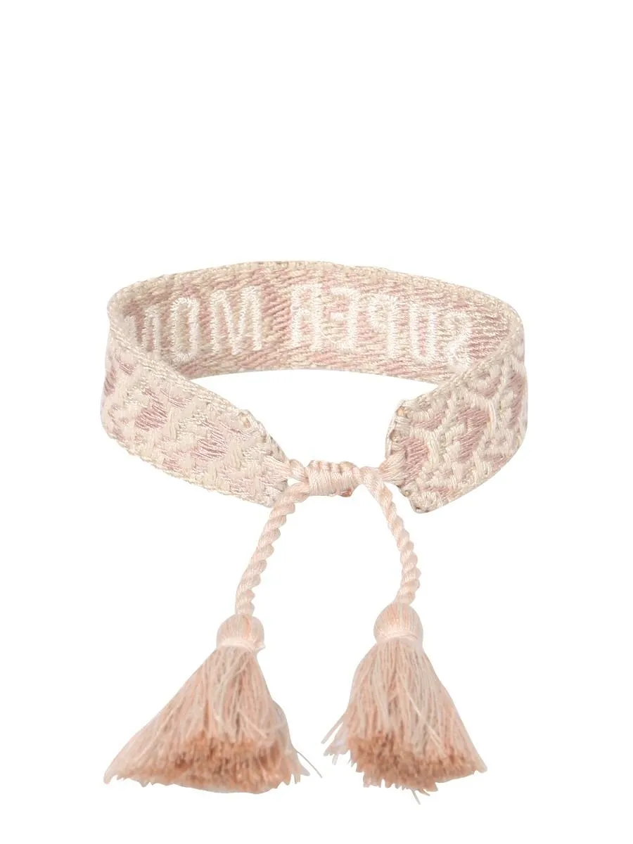 Super Mom Braided Bracelet