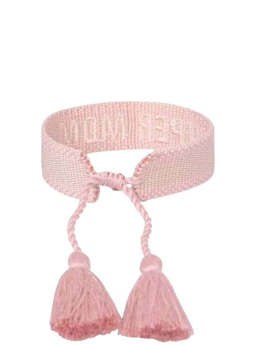Super Mom Embroidered Bracelet