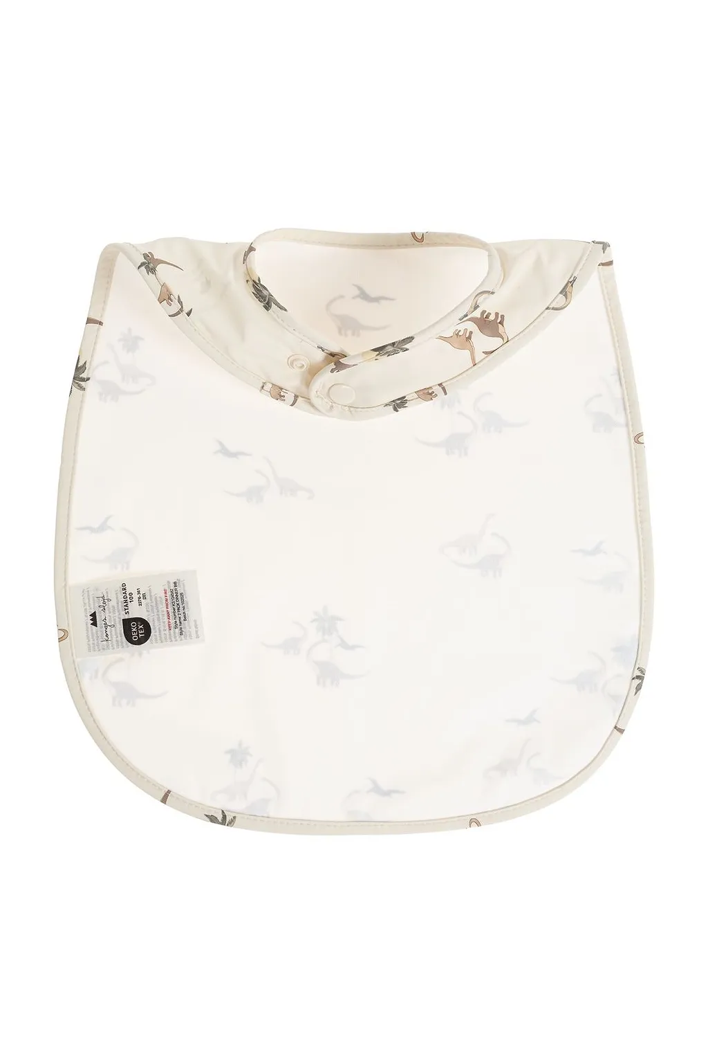 Konges Slojd Dinosaur Print Dinner Bibs