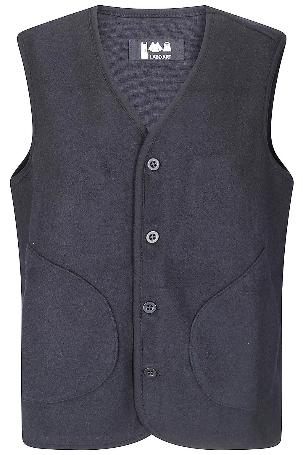 Labo Art Potos Buttoned Vest Jacket