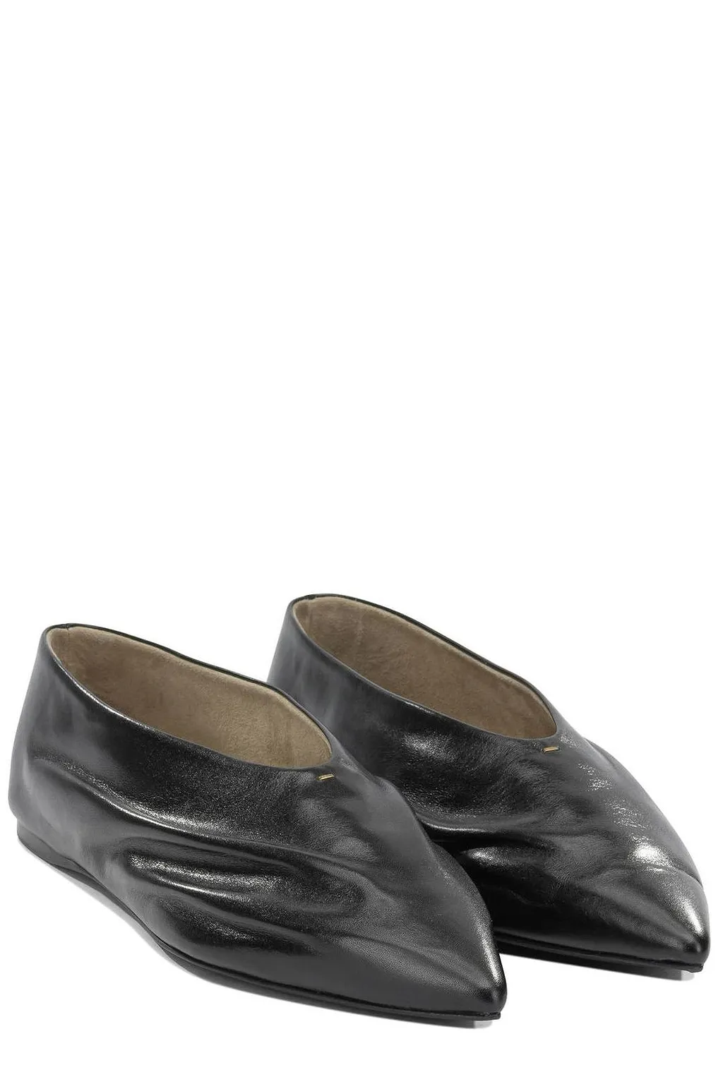 Miriam Pleated Ballet Flats