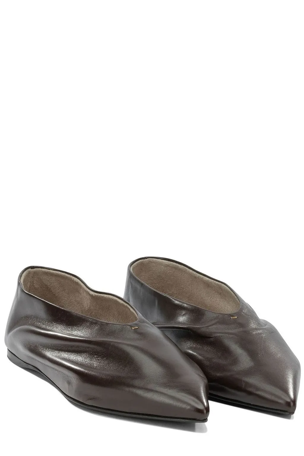 Miriam Pleated Ballet Flats