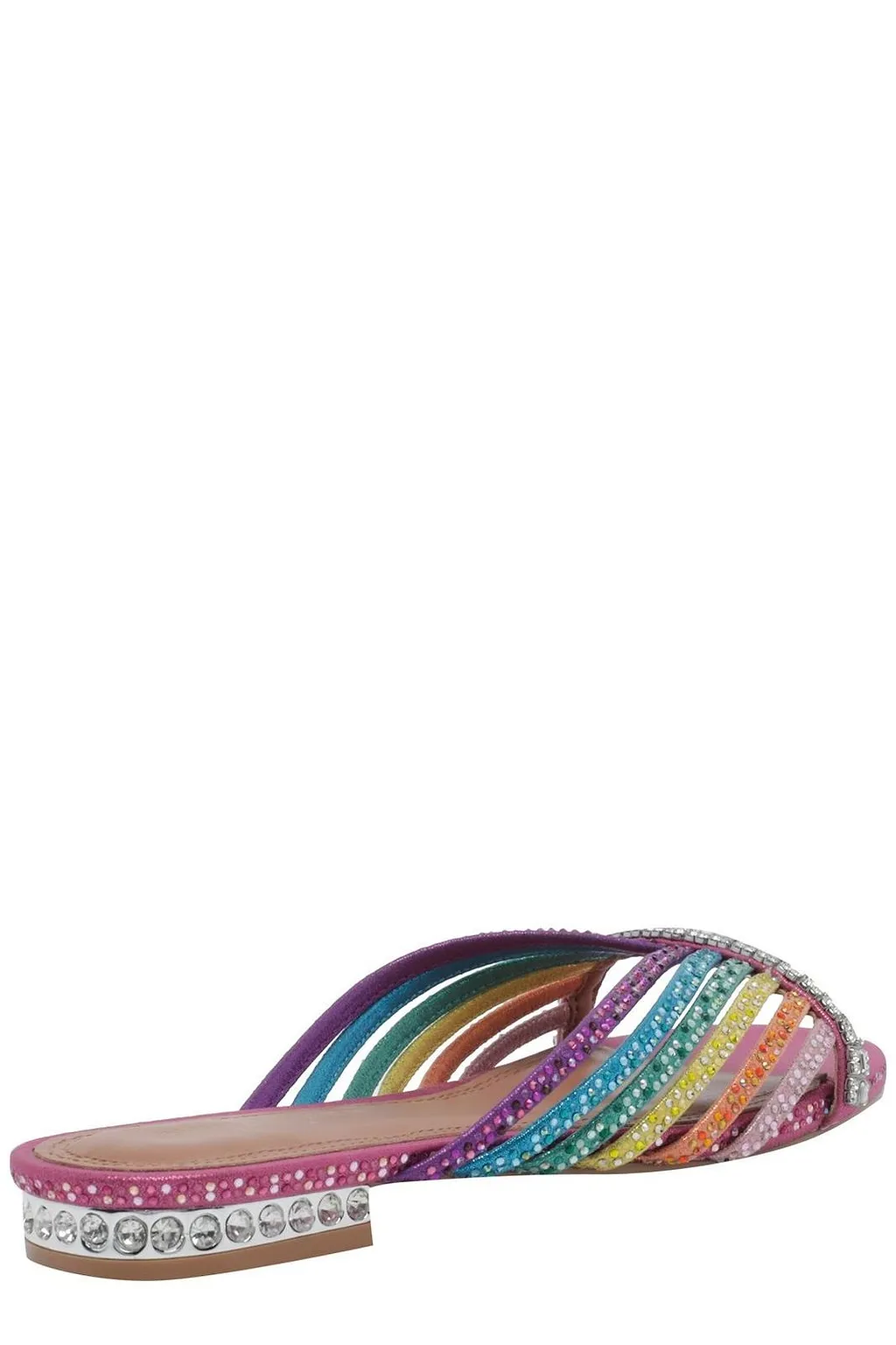 Kurt Geiger London Embellished Strap Flat Mules