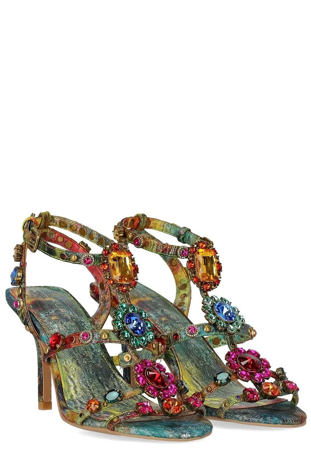 Kurt Geiger London Embellished Heeled Sandals