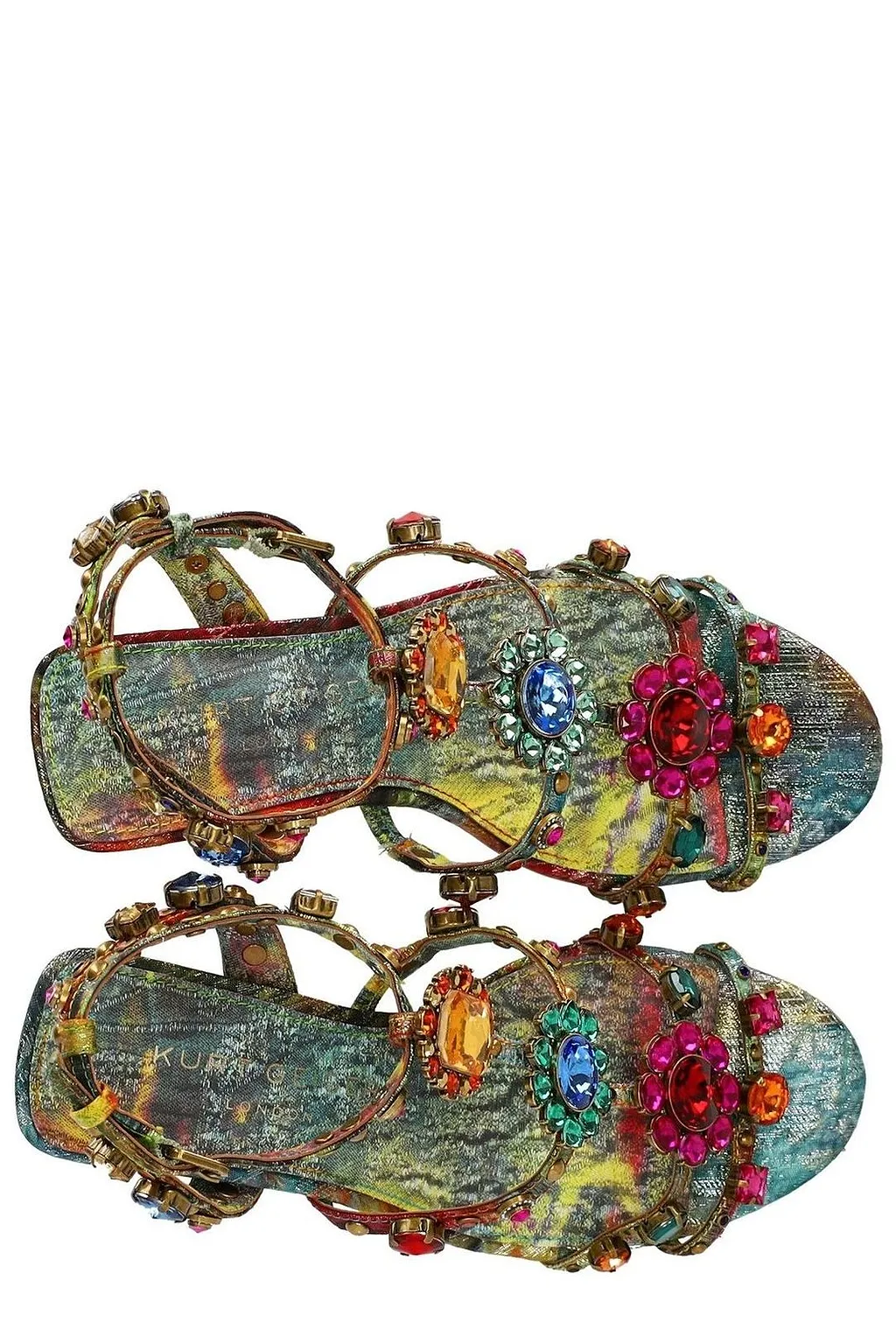 Kurt Geiger London Embellished Heeled Sandals