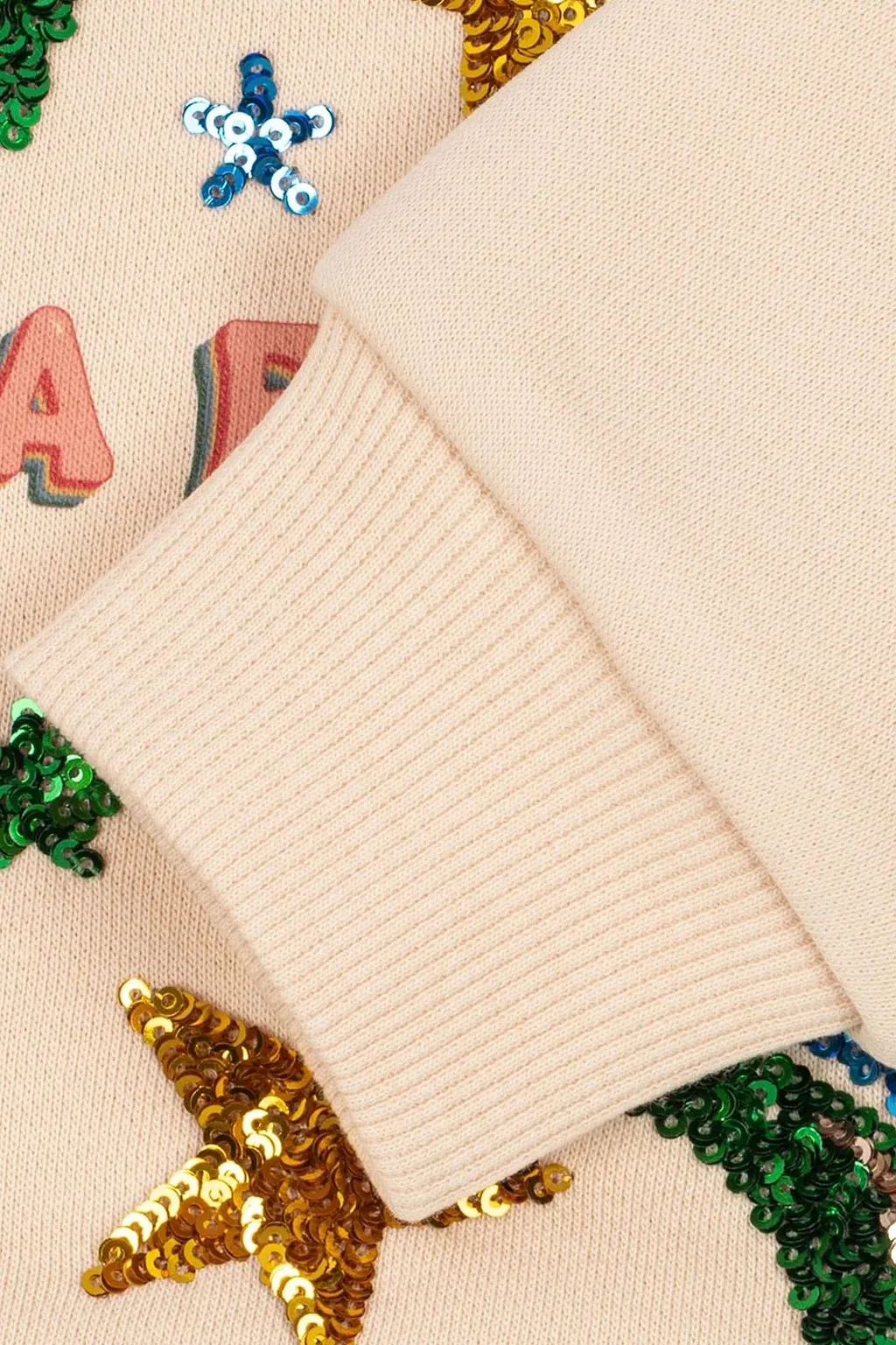 Lou Sequin Motif Sweatshirt