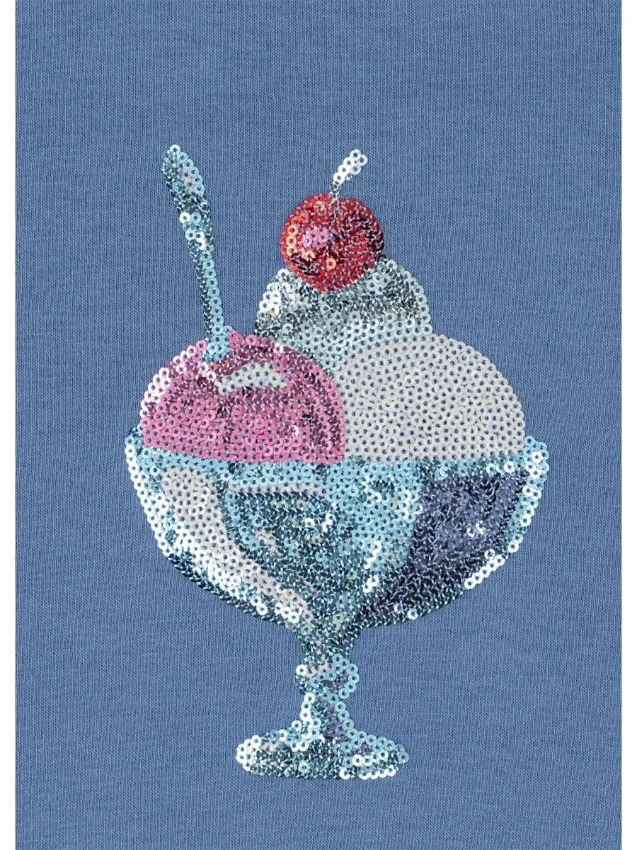 Konges Slojd Loumilla Sequin Motif Sweatshirt