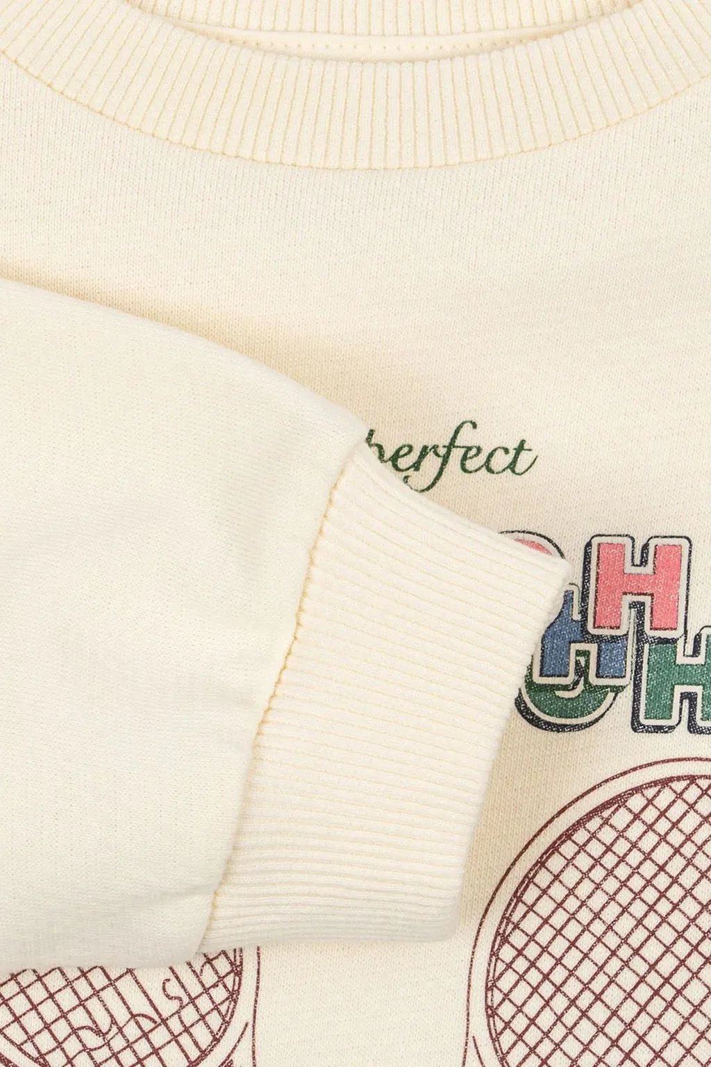 Loupy Lou Match Print Sweatshirt