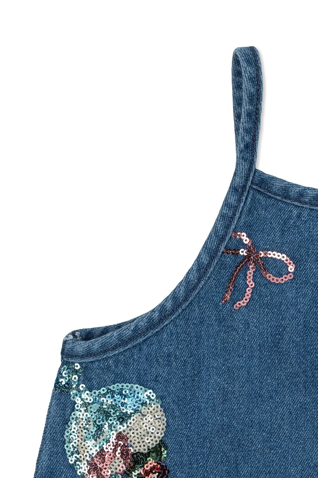 Magot Sequin A-Line Dress