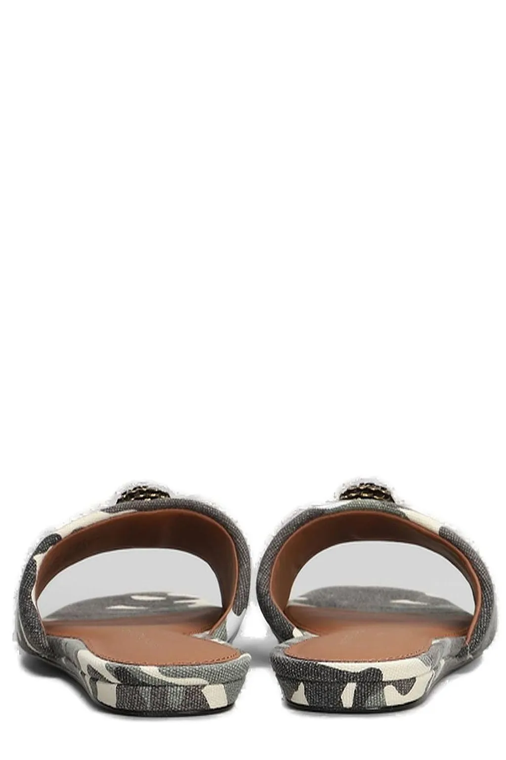 Kurt Geiger London Kensington Camouflage Flat Sandals