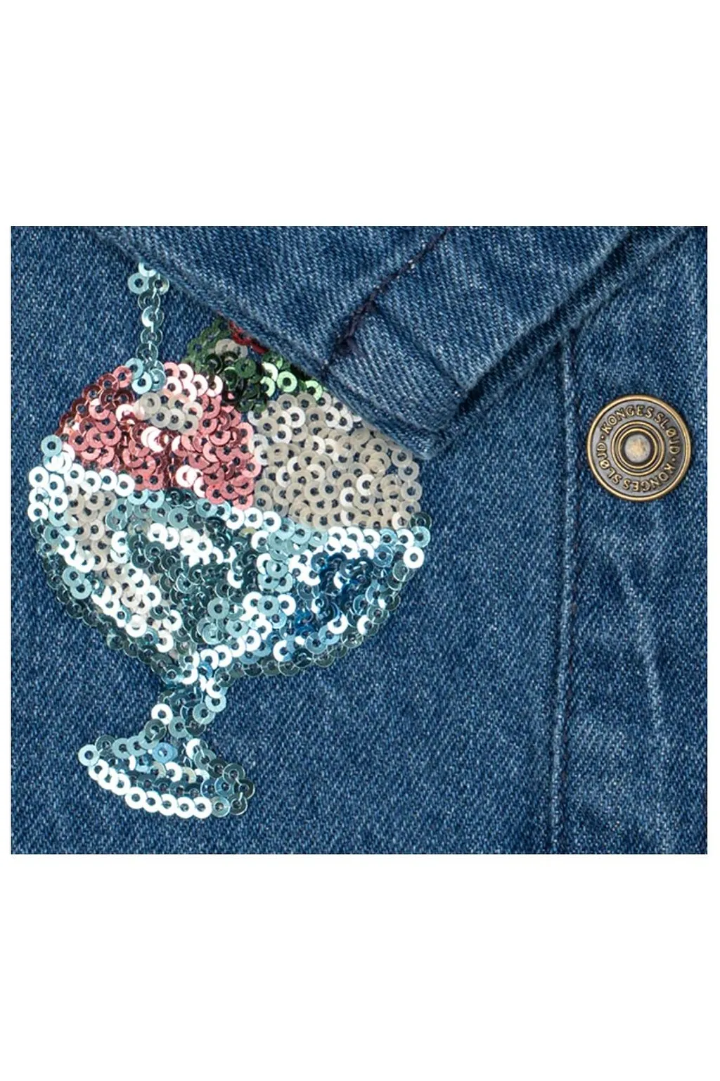 Konges Slojd Magot Sequin Denim Jacket
