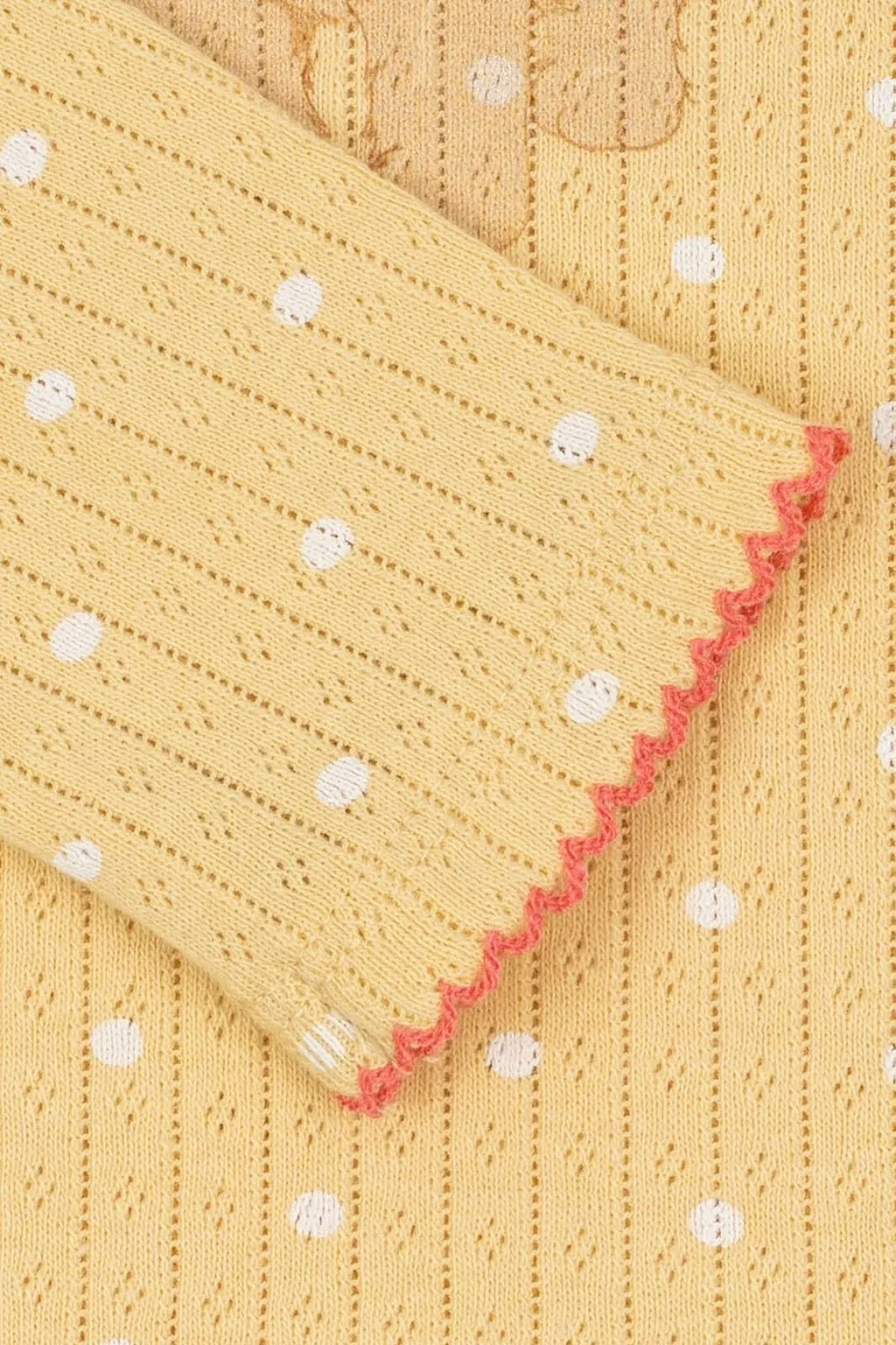 Minnie Pointelle Knitted Top