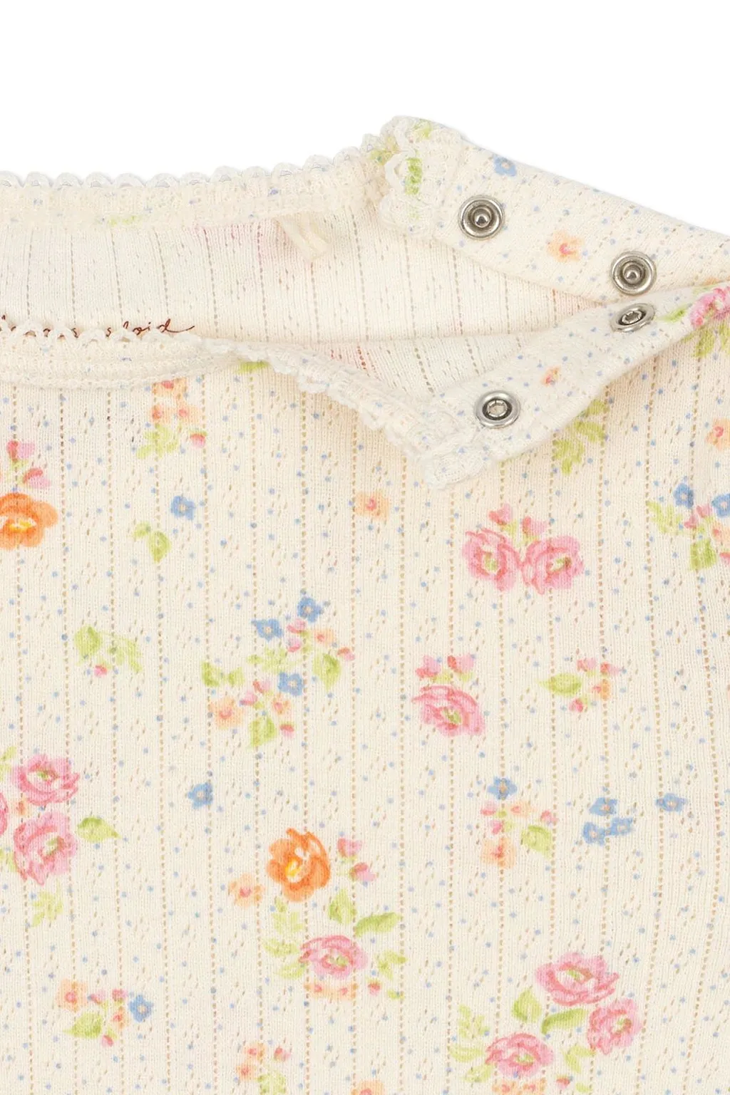 Konges Slojd Minnie Floral Long-Sleeve Bodysuit