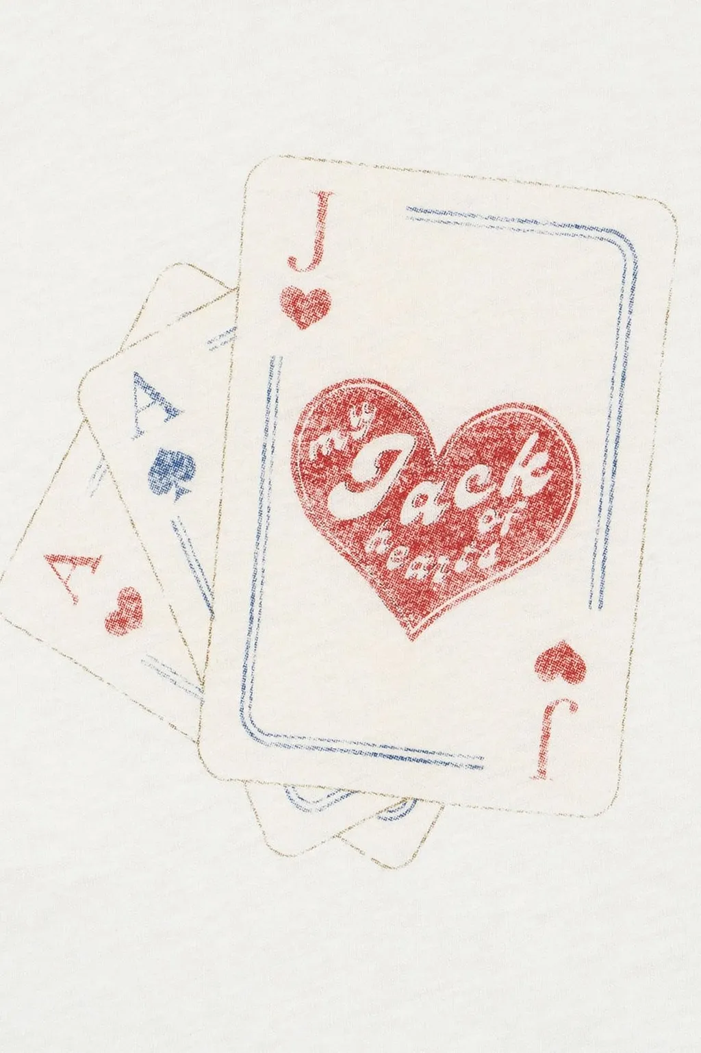 Konges Slojd Playing Card Print T-Shirt