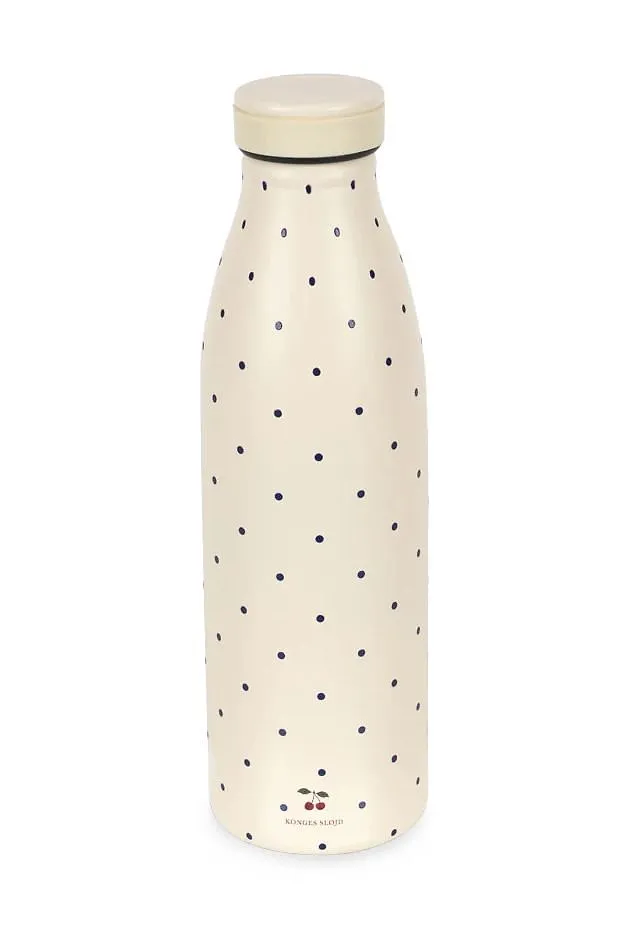Konges Slojd Polka Dot Thermal Bottle Nursery